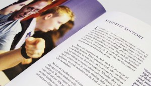 Prospectus design and print for Thomas Gainsborough School in Sudbury, Suffolk.