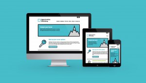 Responsive website design for Opportunities Workshop in Ipswich, Suffolk.