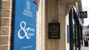 Signage design and production for Ipswich Institute.