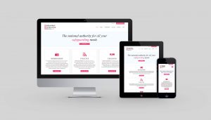 Responsive website design for Independent Safeguarding Service CIC, in London.